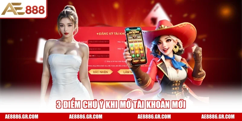 3 điểm chú ý khi mở tài khoản mới